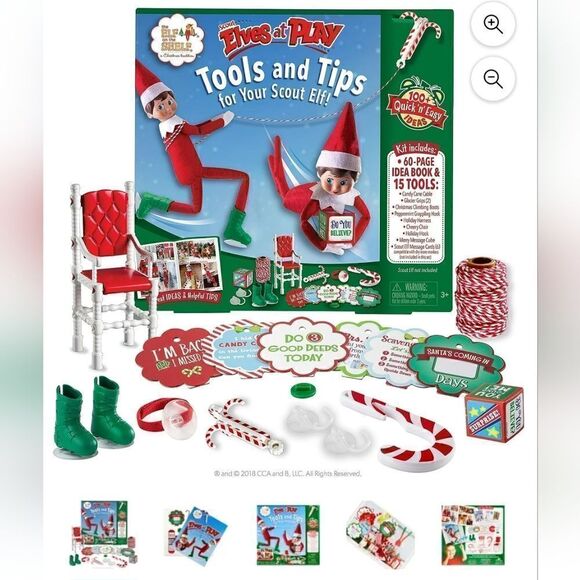 The Elf on the Shelf Scout Elves at Play Accessory Kit-Over 100 Days of Ideas! - Picture 5 of 9